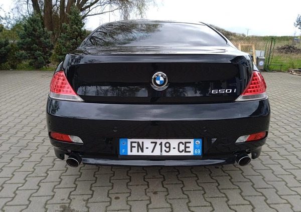 BMW Seria 6 cena 64999 przebieg: 75000, rok produkcji 2007 z Pobiedziska małe 466